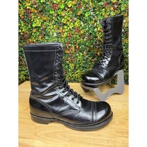 Corcoran Stoughton Mass Jump Boots Black Military Combat Field 10" Men's 11.5 E